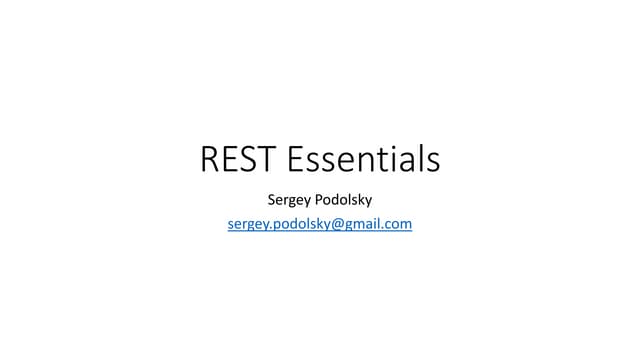 Rest Essentials