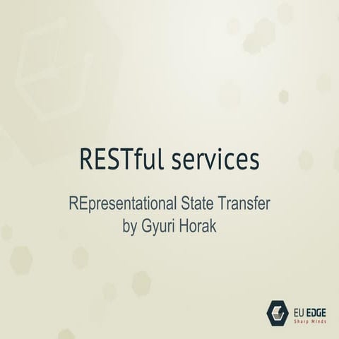Res tful services