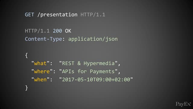 Introduction to REST and Hypermedia