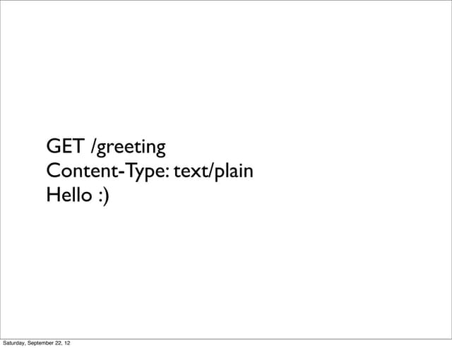 REST & Hypermedia: the missing links and why you need them - Ruby Hoedown 2012