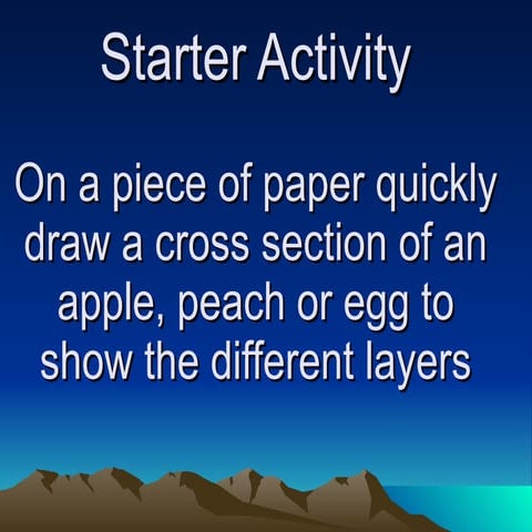 Restless earth   lesson 1