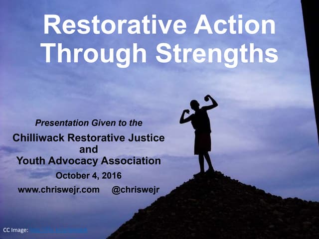 Restorative Action Through Strengths
