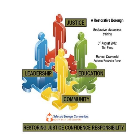 Restorative awareness briefing