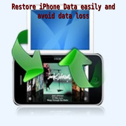 Restore iPhone data easily