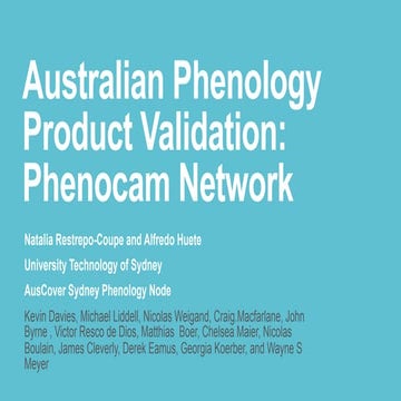 Restrepo Huete phenocams ACEAS 140311