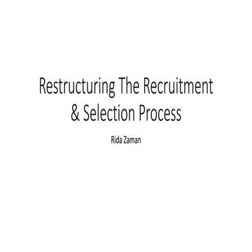 Restricting the recruitment and selection.pptx