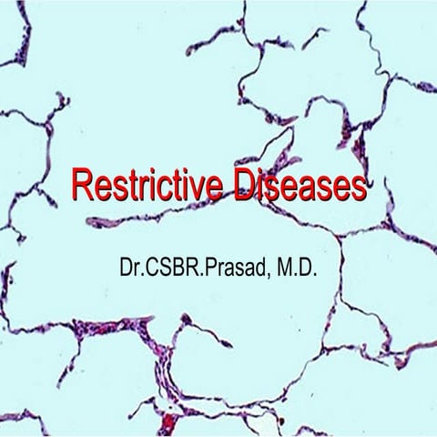 Restrictive lungdiseases