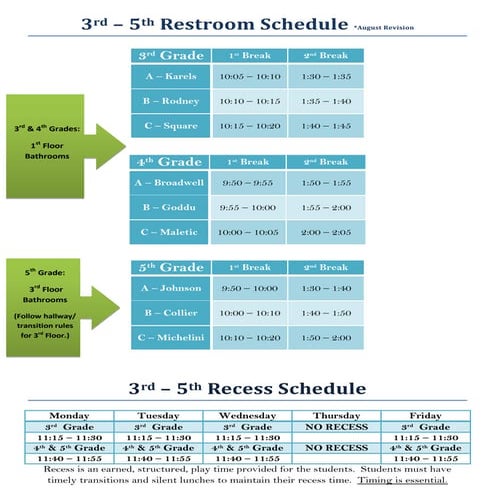 Restroom and recess 2nd version