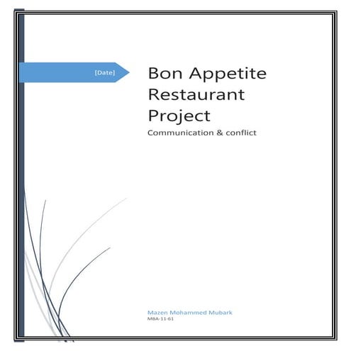 Resturant stakeholders