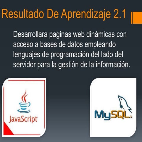 Resultado de aprendizaje 2.1.1