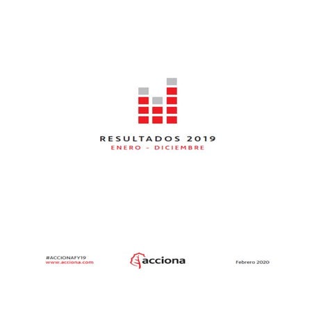 ACCIONA Informe de resultados 2019