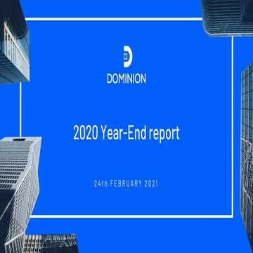 DOMINION - 2020 Results