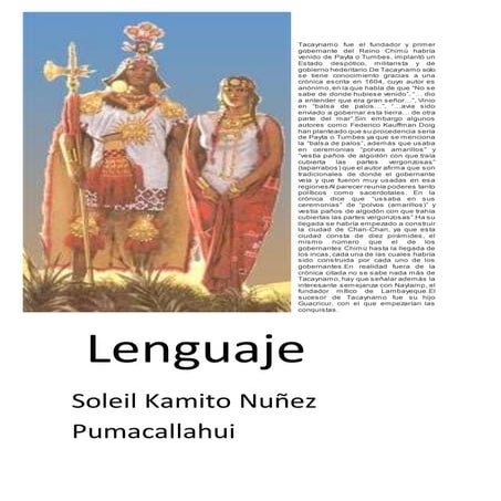 historia del elnguaje