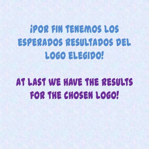 Resultados del logo