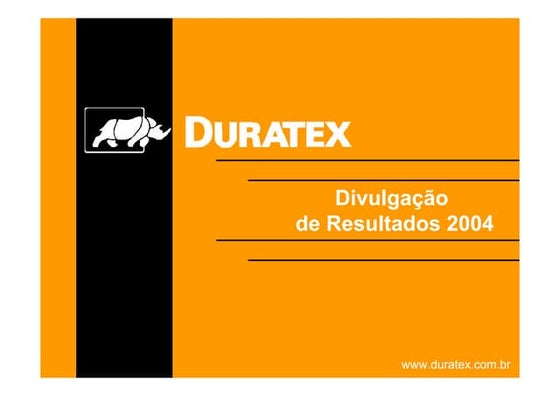 Duratex presentations