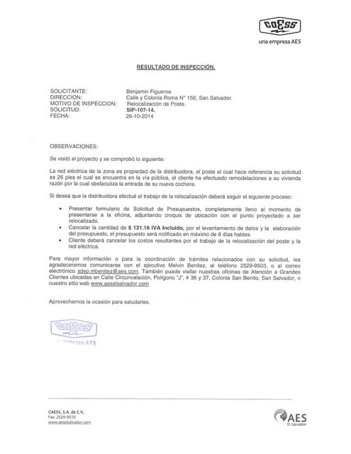 Resultado sip 107-14