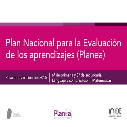 Resultados planea