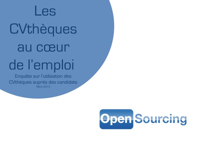 Les CVthèques outil incontournable pour trouver un emploi