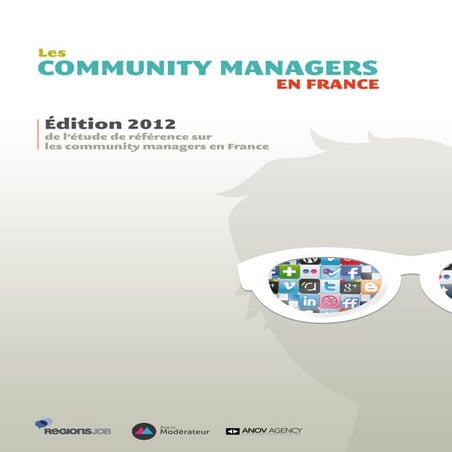Les community managers en France 2012 