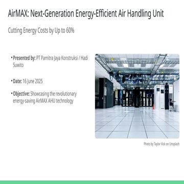 Airmax Advanced Air Handling Unit (AHU).pptx