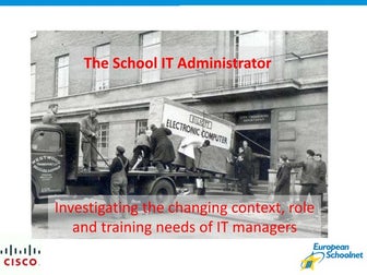 School IT Administrator Survey by European Schoolnet: Results