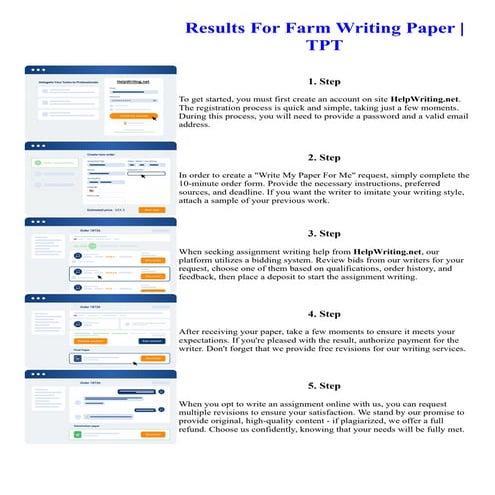 Results For Farm Writing Paper TPT