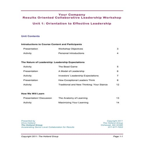 QHSE LEADERSHIP TRAINING FOR SUPERVISORS AND HSE OFFICERS | PPTX