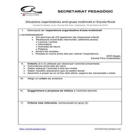 Resum aportacions del grup treball (xavi)