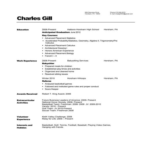 Bryan Graf Resume | PDF
