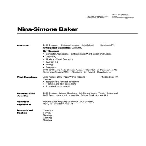 Resume | PDF
