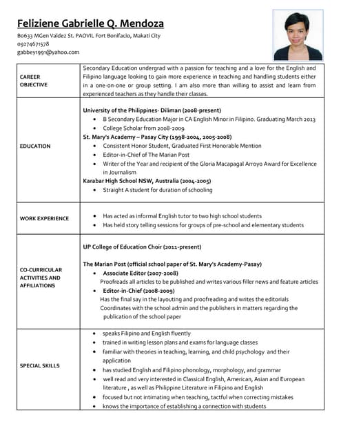 Resume