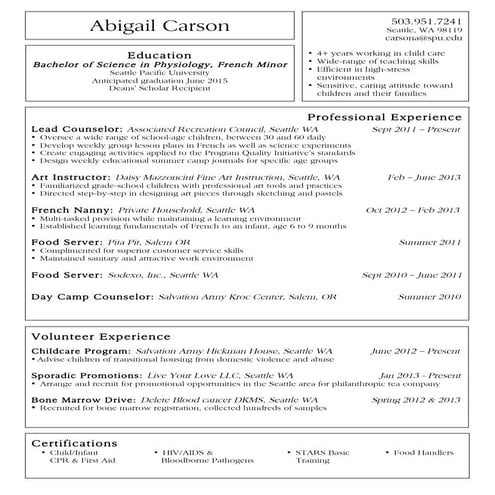 ASHA resume | PDF