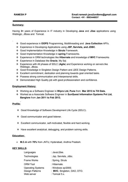 Resume