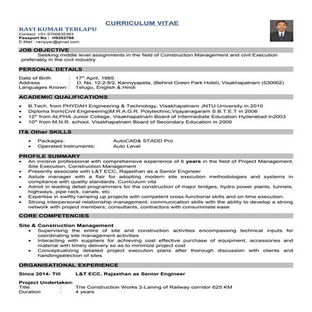 Civil Engineer Resume