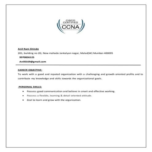 Network Engineer Resume