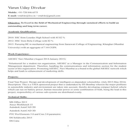 Varun Divekar_Resume