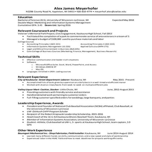 Resume | DOCX