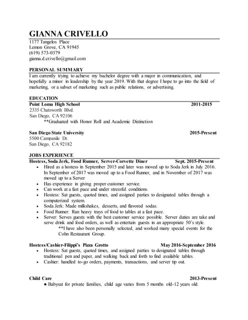 Jocelyn rendon's Resume | DOCX