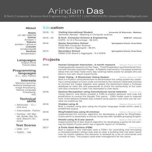 Resume | PDF