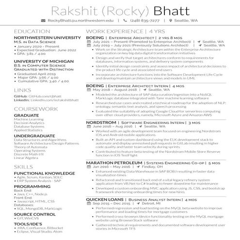 Rakshit (Rocky) Bhatt Resume - 2022