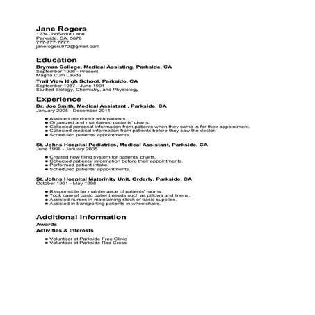 Pathways resume good copy | DOCX