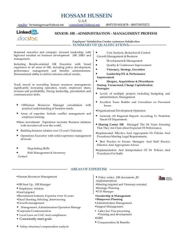 hr consultant job description