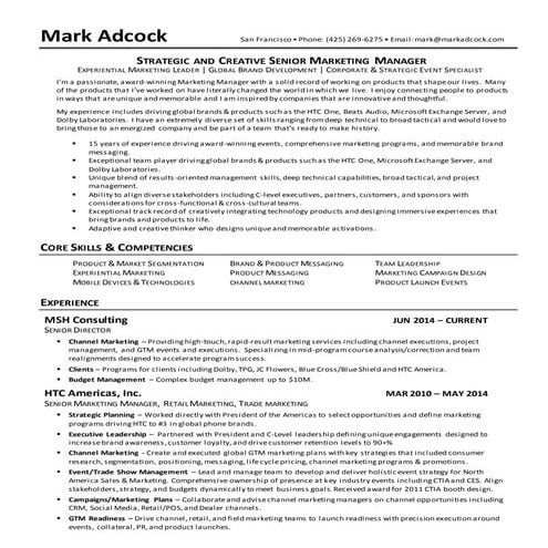 Senior Marketing Manager | Experiential Marketing