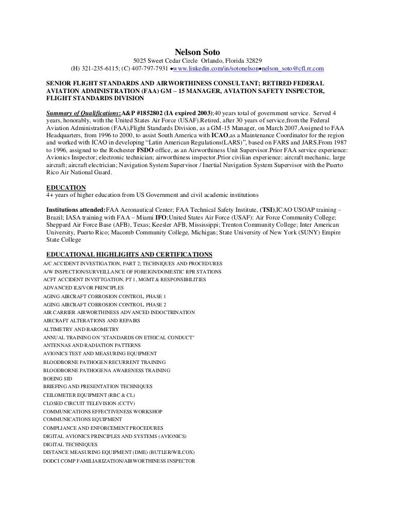 resume soto nelson 2013 crew chief resume