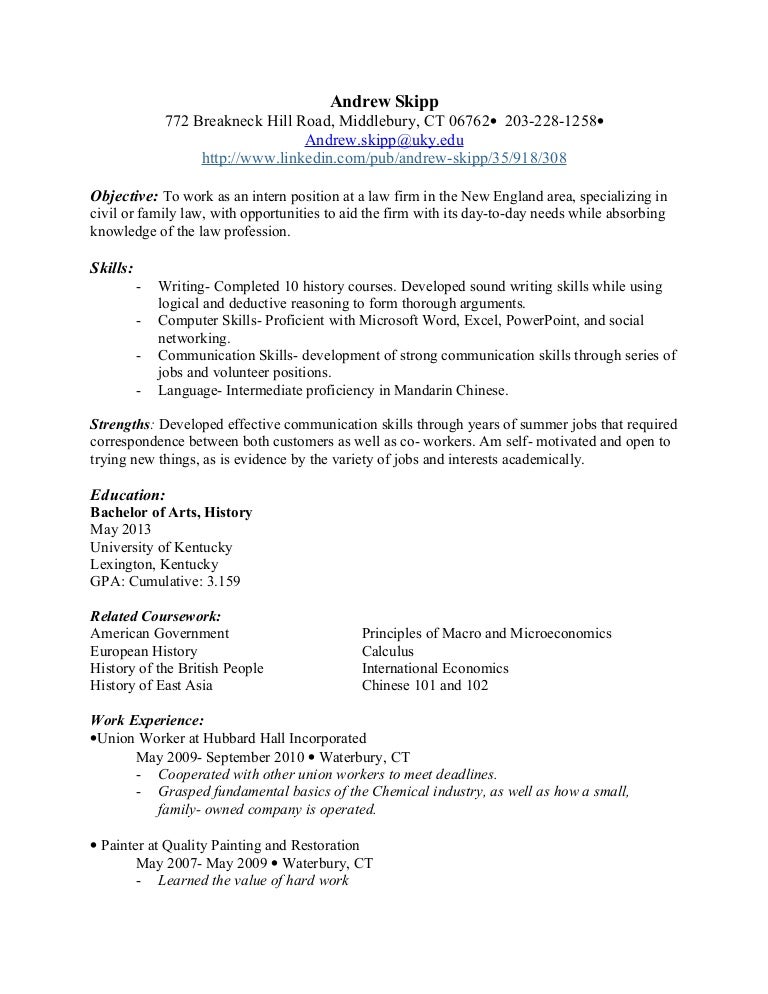 resume 1