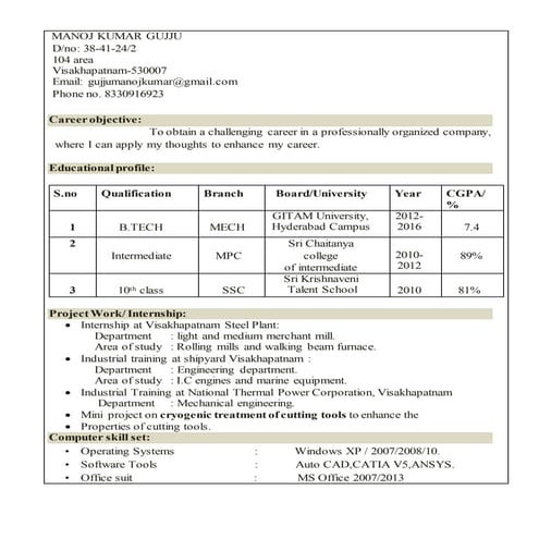 Raghu_resume | DOCX