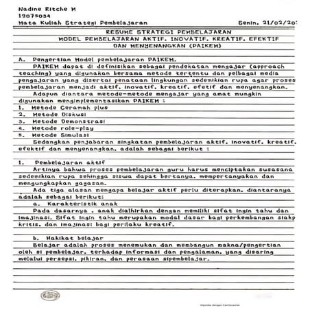 RESUME 1 STRATEGI PEMBELAJARAN NADINE.pdf