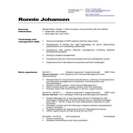CV for Bjørn Christian Myhra rev 050115 | DOCX