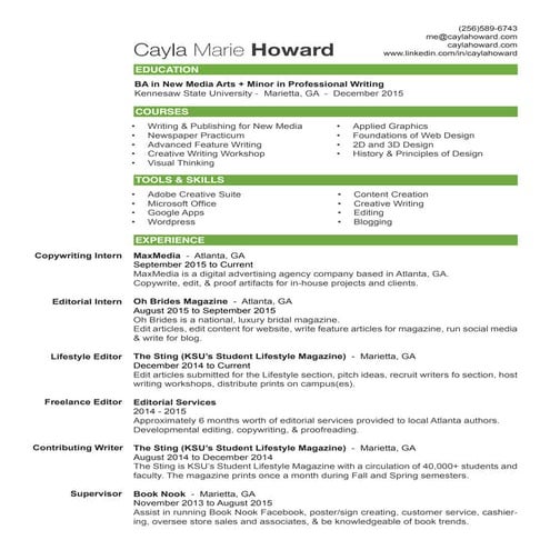 CaylaHoward_Resume