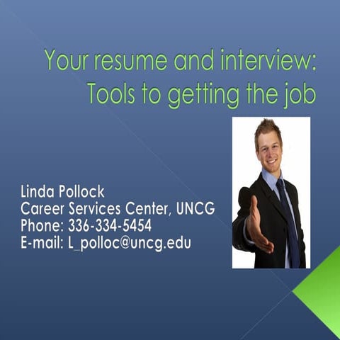 Resume and interview